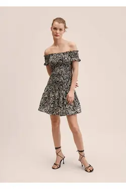 لباس نخی طرح دار - یاری شاپ