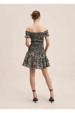 لباس نخی طرح دار - یاری شاپ