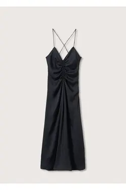 لباس یقه آبی نیمه شب زنانه - یاری شاپ