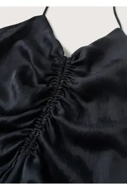 لباس یقه آبی نیمه شب زنانه - یاری شاپ