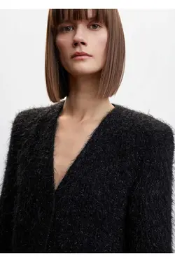 مانتو بافتنی ظاهر خز - یاری شاپ