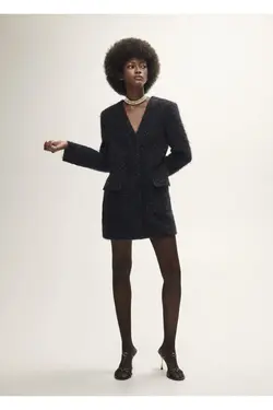 مانتو بافتنی ظاهر خز - یاری شاپ