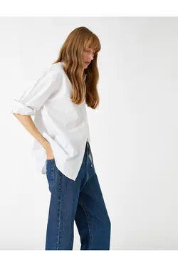 منگنه جیبی پیراهن سایز بزرگ چاپ شده - یاری شاپ