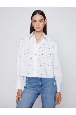 منگنه پیراهن برش چاپ شده - یاری شاپ