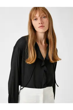 یقه پیراهن بلوز فلونس - یاری شاپ