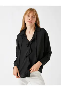 یقه پیراهن بلوز فلونس - یاری شاپ