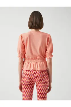 بلوز آستین بادکنکی جمع شده - یاری شاپ