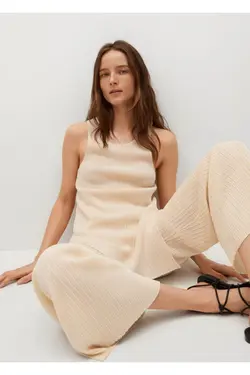 بلوز بند چین دار زنانه - یاری شاپ