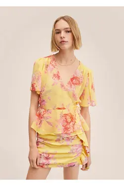 بلوز گلدار - یاری شاپ