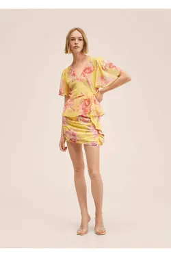 بلوز گلدار - یاری شاپ