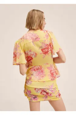 بلوز گلدار - یاری شاپ