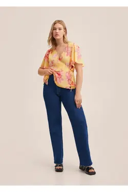 بلوز گلدار - یاری شاپ