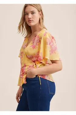 بلوز گلدار - یاری شاپ