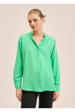 بلوز لایوسل فلوی سایز بزرگ - یاری شاپ