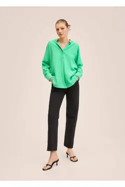 بلوز لایوسل فلوی سایز بزرگ - یاری شاپ