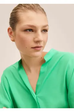 بلوز لایوسل فلوی سایز بزرگ - یاری شاپ