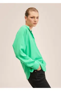 بلوز لایوسل فلوی سایز بزرگ - یاری شاپ