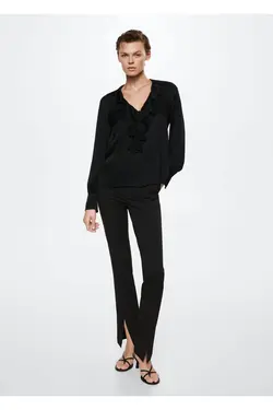 بلوز یقه فلونس - یاری شاپ