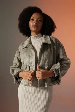 پیراهن آستین بلند فلانل فیت سایز بزرگ - یاری شاپ