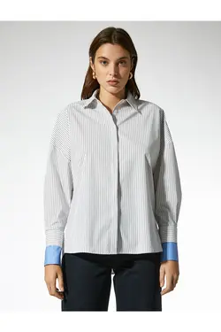 پیراهن با جزئیات آستین - یاری شاپ