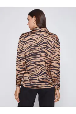 پیراهن با طرح گورخر - یاری شاپ