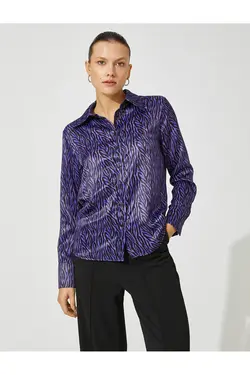 پیراهن ساتن برش راحت - یاری شاپ