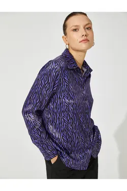 پیراهن ساتن برش راحت - یاری شاپ