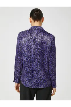 پیراهن ساتن برش راحت - یاری شاپ