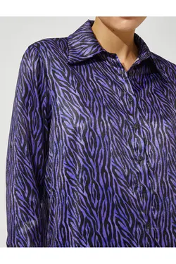 پیراهن ساتن برش راحت - یاری شاپ