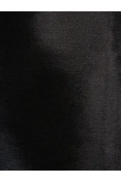 پیراهن ساتن کلاسیک آستین بلند دکمه دار یقه V - یاری شاپ