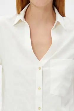 پیراهن سفید زنانه - یاری شاپ