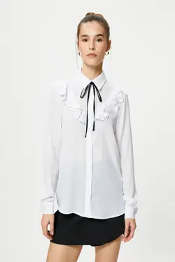 پیراهن سفید زنانه - یاری شاپ