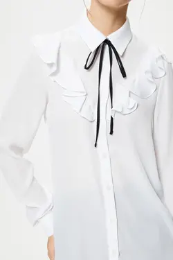 پیراهن سفید زنانه - یاری شاپ