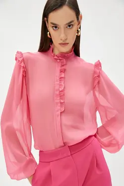 پیراهن صورتی زنانه - یاری شاپ