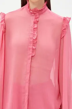 پیراهن صورتی زنانه - یاری شاپ