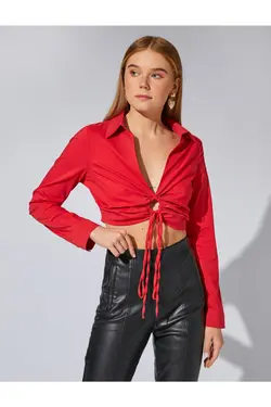 پیراهن کوتاه آستین بلند - یاری شاپ