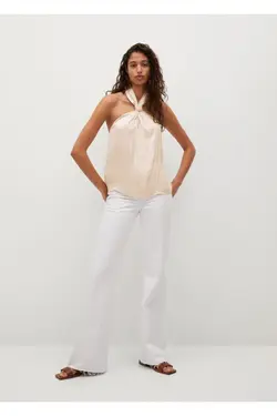 تاپ فلوی گره دار اکرو زنانه - یاری شاپ