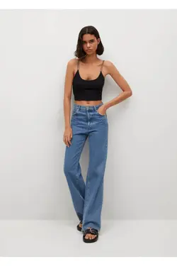 تاپ کراپ آجدار مشکی زنانه - یاری شاپ