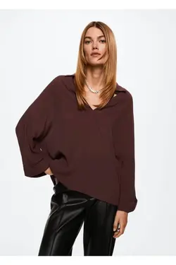 در بلوز یقه - یاری شاپ