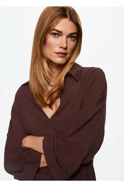 در بلوز یقه - یاری شاپ