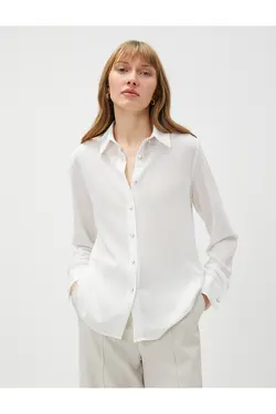 دکمه پیراهن آستین بلند - یاری شاپ