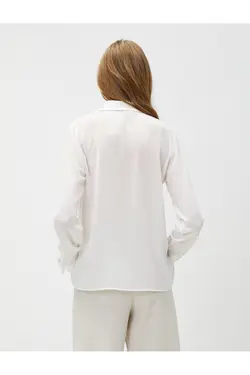 دکمه پیراهن آستین بلند - یاری شاپ