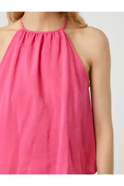 زیرپیراهن یقه هالتر با جزییات کراوات - یاری شاپ