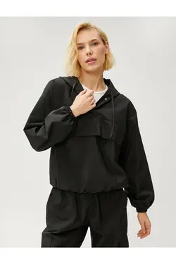 سوئیشرت چتر نجات کلاهدار کمر الاستیک - یاری شاپ