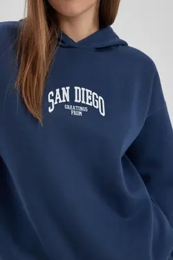 سویشرت با کلاه ضخیم با سایز بزرگ - یاری شاپ