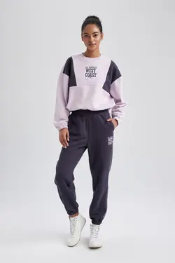 سویشرت ضخیم Fit Oversize Fit Crew یقه - یاری شاپ