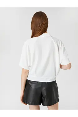 کراوات پیراهن جلو آستین راگلان - یاری شاپ