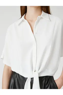 کراوات پیراهن جلو آستین راگلان - یاری شاپ