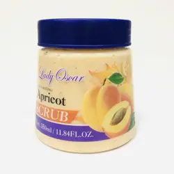 اسکراب ماسک شنی لیدی اسکار(LADY OSCAR)رایعه زردآلو 350 میلی لیتر