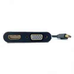 مبدل مک به HDMI و VGA  | تبدیل تاندربولت به HDMI-VGA برای مک